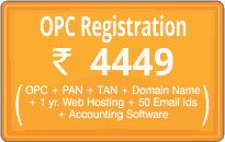 opc registration @ Rs 4449 click here